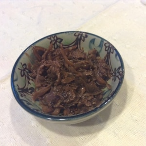 最強の保存食♪牛肉のしぐれ煮